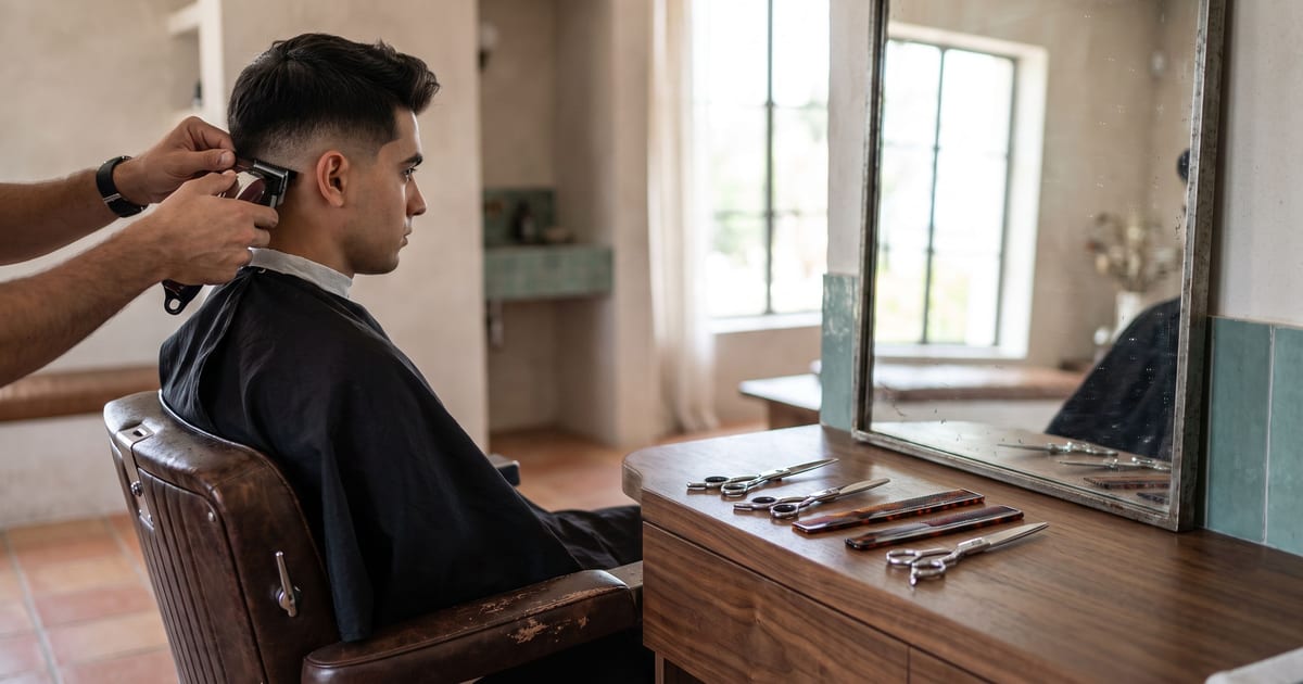 Barbershop booking with Hjezle