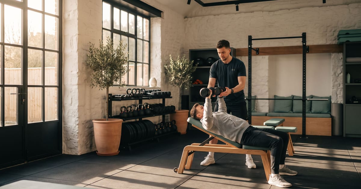 Gym & Personal Trainer booking with Hjezle