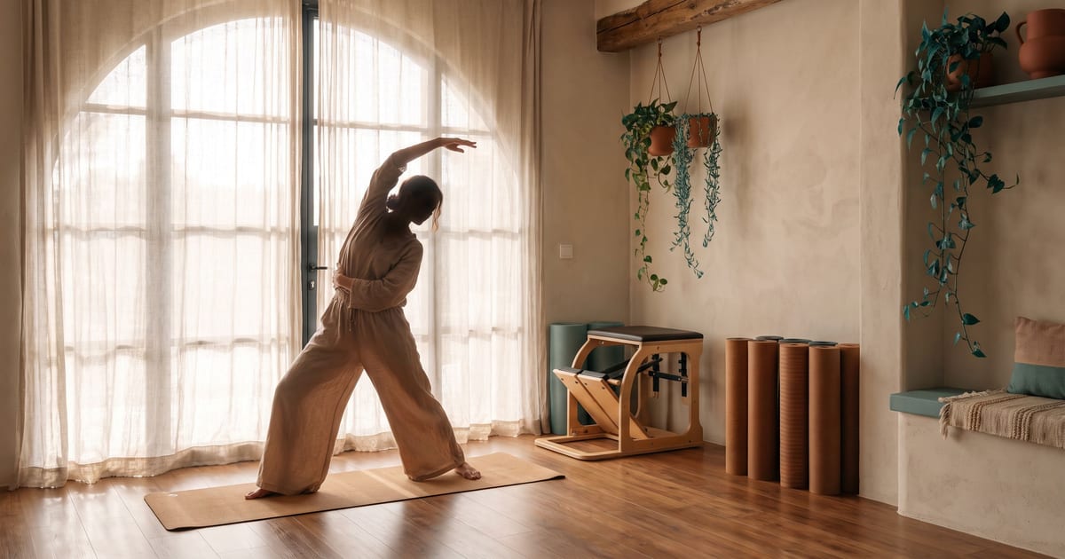 Yoga & Pilates Studio booking with Hjezle